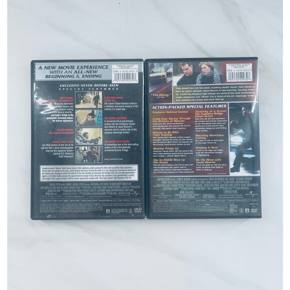 Bundle & Save! 2 DVDs Bourne Identity and Bourne Supremacy - Picture 2 of 3